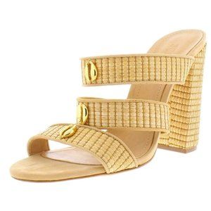 👠👠 NWT REVOLVE Schutz Krola Heeled Slip On Sandals :: SIZE 6 👠👠